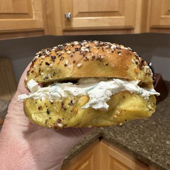 The Flour Shop - Spicy Egg Everything with Veggie CC - Bagels Near Me - Pawcatuck, Connecticut The Flour Shop - Spicy Egg Everything with Veggie CC - Bagels Near Me - Pawcatuck, Connecticut