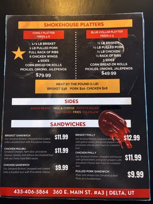 Menu photo 4 JC Smoke N BBQ Delta, UT