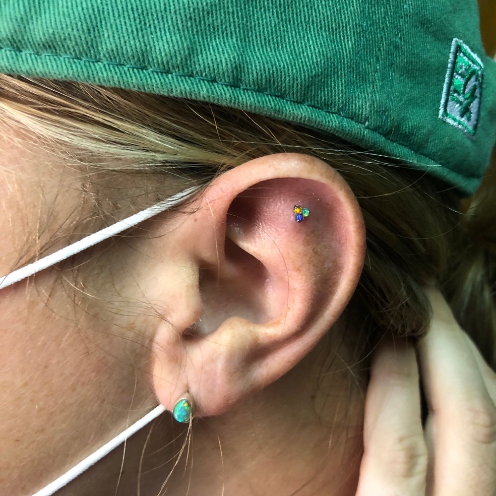 Skin Deep - Helix piercing - Piercing Near Me - Olean, New York Skin Deep - Helix piercing - Piercing Near Me - Olean, New York