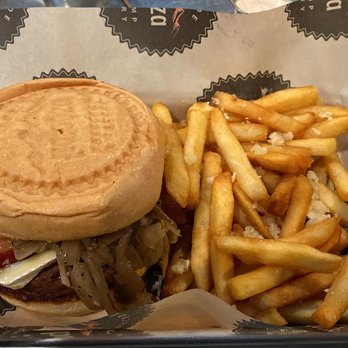 Palooza Basecamp & Eatery - Brie Burger - Bars Near Me - Cascade, Idaho Palooza Basecamp & Eatery - Brie Burger - Bars Near Me - Cascade, Idaho