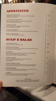 Menu photo 3 Papa's Italian Restaurant Prescott, AZ Menu photo 3 Papa's Italian Restaurant Prescott, AZ