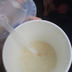 Dairy Queen Grill & Chill - The smoothie  Mango pineapple