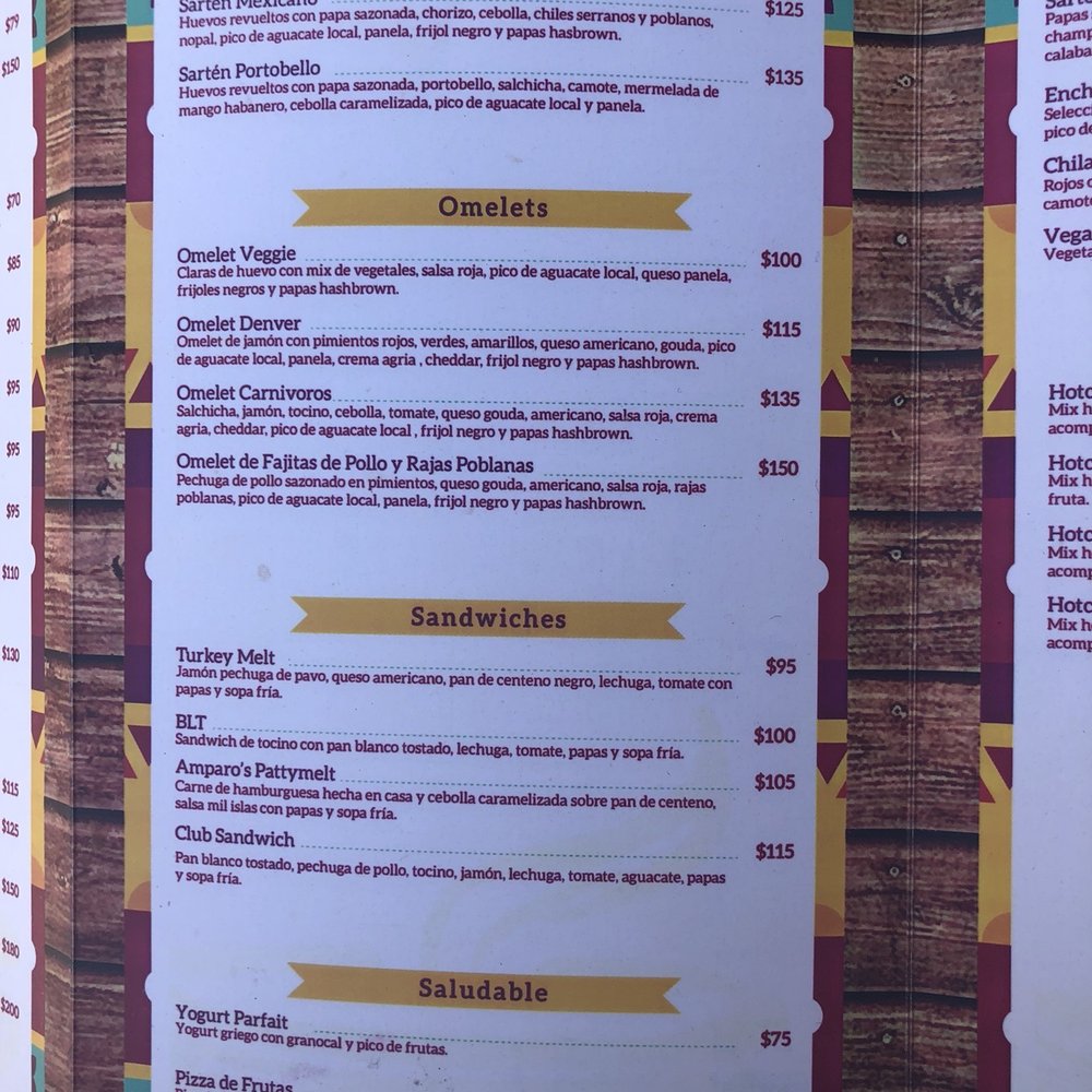 Amparo's breakfast bistro - Breakfast & Brunch Near Me - Cozumel, ROO