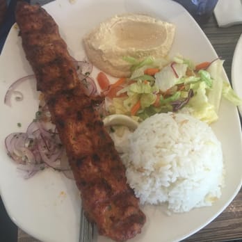 Sultan's Kebab - Ground Chicken plate - Mediterranean Near Me - Pleasanton, California