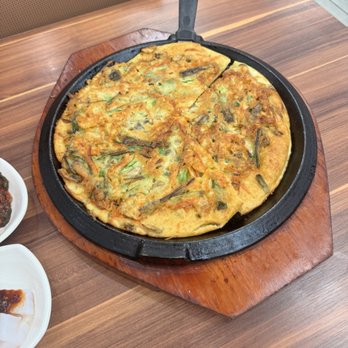 Cho Dang Village - Vegetable and Green Onion Pancake - Korean Near Me - Plano, Texas