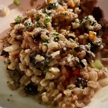 Peak with Priceless Restaurant & Bar - Farro w/kale and mushrooms - New American Near Me - New York, New York Peak with Priceless Restaurant & Bar - Farro w/kale and mushrooms - New American Near Me - New York, New York