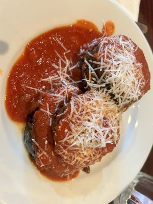 Photo of Caffé DaVinci - Columbus, OH, US. Egg plant parmigiana