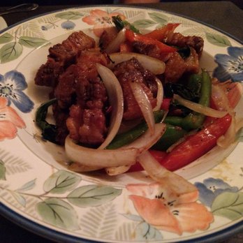 Thailand's Center Point - Crispy pork pad kra pow - Thai Near Me - Woodside, New York