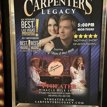 Carpenters Legacy - Performing Arts Near Me - Las Vegas, Nevada Carpenters Legacy - Performing Arts Near Me - Las Vegas, Nevada