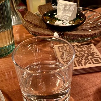 Korochka Tavern - Horseradish vodka and Feta. Yes! - Russian Near Me - Seattle, Washington