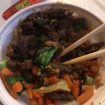 Flame Broiler - Angus beef and veggie bowl - Salad Near Me - Jacksonville, Florida Flame Broiler - Angus beef and veggie bowl - Salad Near Me - Jacksonville, Florida