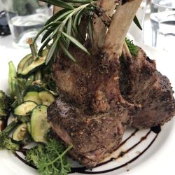 Hemingways Devonport - Rack of lamb with seasonal greens