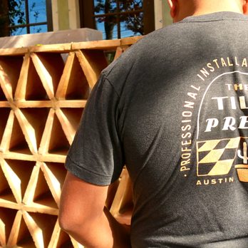 The Tile Press - Breeze/Vent Wall with Pavers - Tiling Near Me - Austin, Texas The Tile Press - Breeze/Vent Wall with Pavers - Tiling Near Me - Austin, Texas