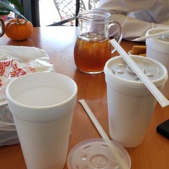 Sandwich House - This is the free drinks and snacks just for waiting...so generous! - Sandwiches Near Me - Cypress, California Sandwich House - This is the free drinks and snacks just for waiting...so generous! - Sandwiches Near Me - Cypress, California