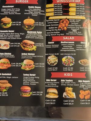 Menu photo 2 Dynamite Grill Cedar Hill, TX