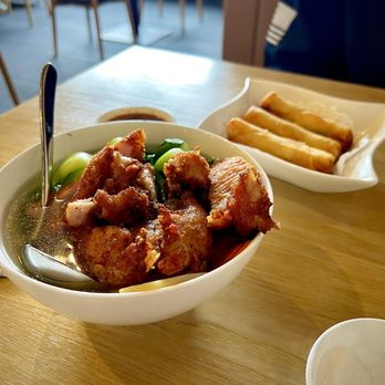 Ugly Dumpling - Edison, NJ - Fried Pork Chop Noodle Soup Spring Rolls (3) - Chinese Near Me - Edison, New Jersey Ugly Dumpling - Edison, NJ - Fried Pork Chop Noodle Soup Spring Rolls (3) - Chinese Near Me - Edison, New Jersey
