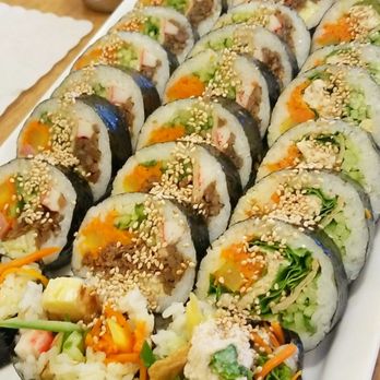 Roll House - Spam roll, Beef roll, and Tuna roll. All super good! - Korean Near Me - Santa Clara, California Roll House - Spam roll, Beef roll, and Tuna roll. All super good! - Korean Near Me - Santa Clara, California