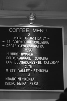 Menu photo 8 Peregrine Espresso Washington, DC, DC Menu photo 8 Peregrine Espresso Washington, DC, DC