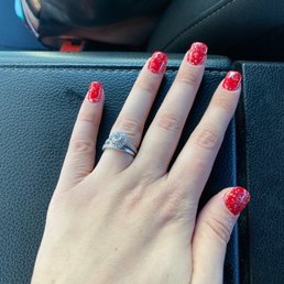 Beautiful Christmas nails!