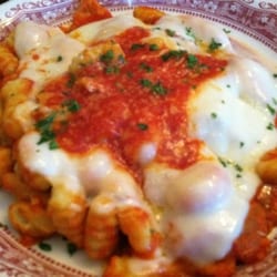 Positano Italian Family Restaurant & Pizzeria - Gnocchi!! Added chicken. really tasty.