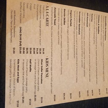 Taylor’s Bar & Table - menu - Burgers Near Me - Pendleton, Indiana