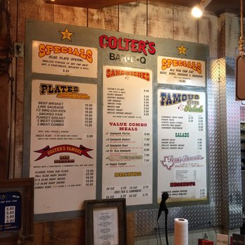 Colter's BBQ - Late lunch early dinner, either way it's worth it !!! - Barbeque Near Me - Dallas, Texas