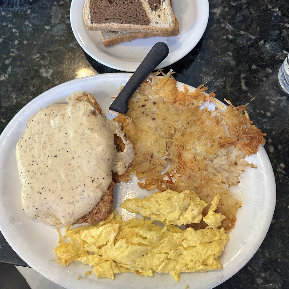 Summit Diner - CFS with stale dry rye toast. - Breakfast & Brunch Near Me - Scottsdale, Arizona Summit Diner - CFS with stale dry rye toast. - Breakfast & Brunch Near Me - Scottsdale, Arizona