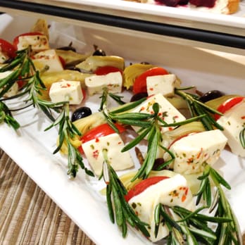 Relish Kitchen + Catering - fresh mozzarella, grape tomato, artichoke hearts & kalamata olives on a rosemary stem - Personal Chefs Near Me - Pittsburgh, Pennsylvania Relish Kitchen + Catering - fresh mozzarella, grape tomato, artichoke hearts & kalamata olives on a rosemary stem - Personal Chefs Near Me - Pittsburgh, Pennsylvania