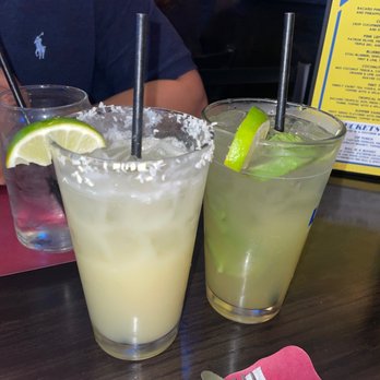 Village Idiot Pub - Patchogue - Coconut margarita and a Pineapple Mojito . Delicious! - Sports Bars Near Me - Patchogue, New York