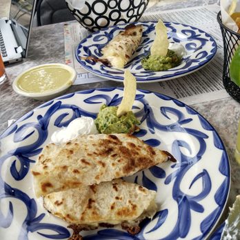 Ambriza - Chicken Quesadillas - nicely stuffed with cheese & chicken - Mexican Near Me - Cypress, Texas