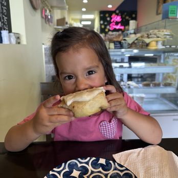 Sunshine Kitchen Bakery - Cinnamon roll, her review "it's better than my mama's!" - Bakeries Near Me - Seabrook, Texas Sunshine Kitchen Bakery - Cinnamon roll, her review "it's better than my mama's!" - Bakeries Near Me - Seabrook, Texas