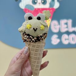 Goodies Gelato & Coffee - Goodie's Special Cone - Frog