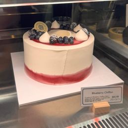 Blueberry Chiffon Cake