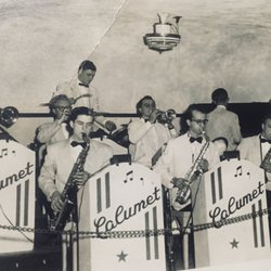 Calumet Lake Pavilion - The Moonlighters  1953 playing at Calumet