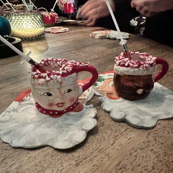 The Vogel Victorian - We did blood Santa shots, grenadine into sprite. - Tea Rooms Near Me - Santa Ana, California The Vogel Victorian - We did blood Santa shots, grenadine into sprite. - Tea Rooms Near Me - Santa Ana, California