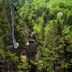 Bretton Woods Canopy Tour - Weeeee!!!
