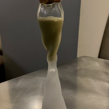 Alinea - Pistachio cream and milkshake - New American Near Me - Chicago, Illinois