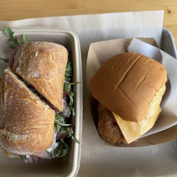 Little Fish - Echo Park - Get both steak sandwich and fish sandwich - Fish & Chips Near Me - Los Angeles, California Little Fish - Echo Park - Get both steak sandwich and fish sandwich - Fish & Chips Near Me - Los Angeles, California