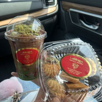 Le Mirage Pastry - the man that attended me and my mom was so sweet and the pastry's were so yummy! i definitely recommend to check this place out! - Desserts Near Me - Anaheim, California
