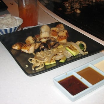 Teppan Edo - Scallops - Japanese Near Me - Lake Buena Vista, Florida
