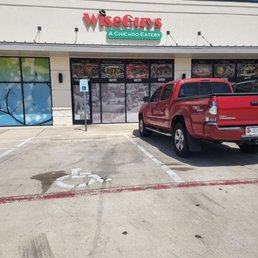Exterior outside entrance of Wiseguys A Chicago Eatery - Round Rock - Restaurant - Round Rock, Texas Exterior outside entrance of Wiseguys A Chicago Eatery - Round Rock - Restaurant - Round Rock, Texas