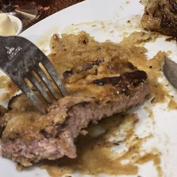 Pecan Grill - Overdone ribeye - New American Near Me - Lubbock, Texas