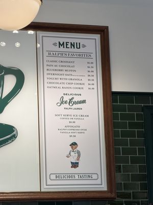 Menu photo 2 Ralph's Coffee Newport Beach, CA