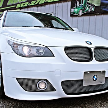 Annihilator Customs - New Fiberglass custom front bumper along with new polished mesh inserts. Hid Kit install and Color Matched EyeBrow. - Body Shops Near Me - Austin, Texas Annihilator Customs - New Fiberglass custom front bumper along with new polished mesh inserts. Hid Kit install and Color Matched EyeBrow. - Body Shops Near Me - Austin, Texas