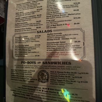 Evangeline Café - Menu 3 - Cajun/Creole Near Me - Austin, Texas Evangeline Café - Menu 3 - Cajun/Creole Near Me - Austin, Texas