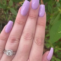 T L C Nail Spa - And lavender in the shade. Love it!!