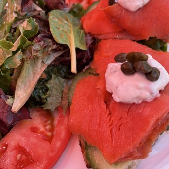 Bistro Vida - Saumon Fume Tartine - French Near Me - Menlo Park, California