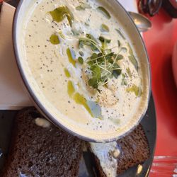 Cafe Bar 9 - Salmon soup
