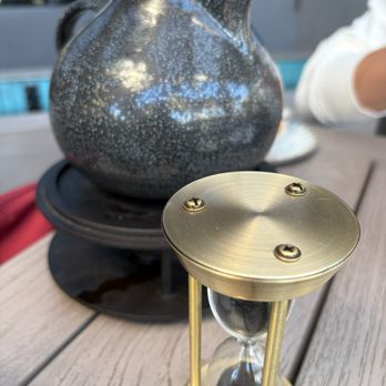Rumi's Kitchen - Tea steeping on a timer - Persian/Iranian Near Me - Los Angeles, California Rumi's Kitchen - Tea steeping on a timer - Persian/Iranian Near Me - Los Angeles, California