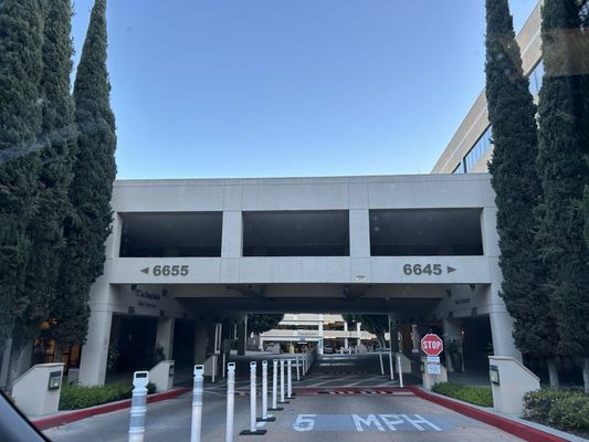 Photo of UC San Diego Health - Alvarado Welcome - San Diego, CA, US. Breezeway before the parking structure
